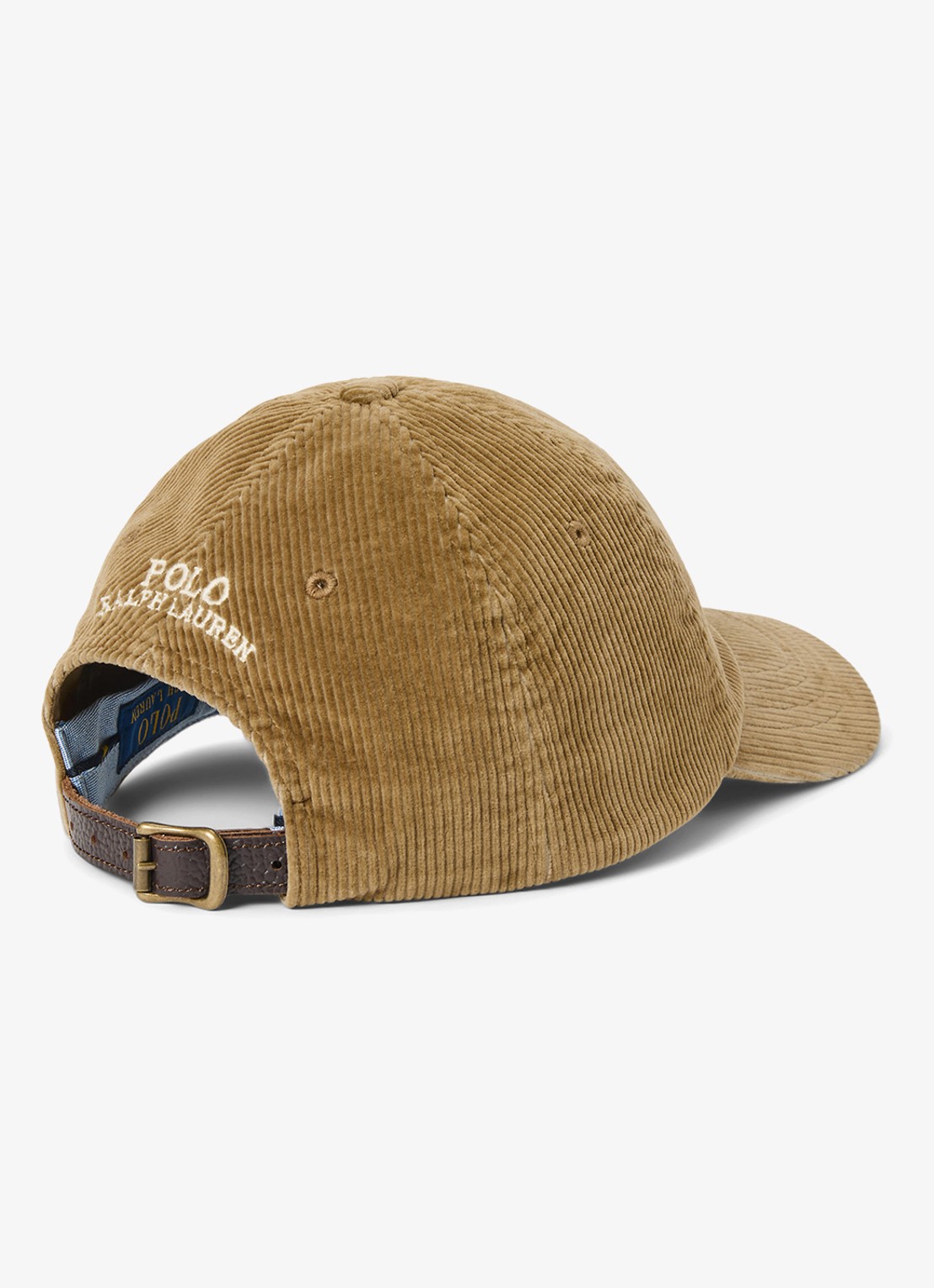 Ralph Lauren Baseball pet met logo - achterkant dispatch tan / khaki
