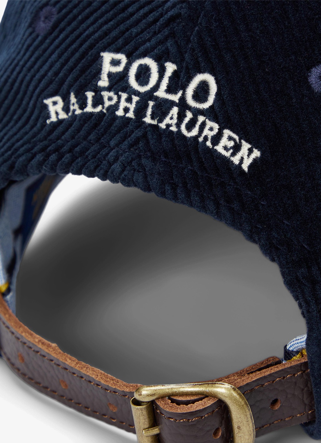 Ralph Lauren Baseball pet met logo - detail aviator navy / donkerblauw