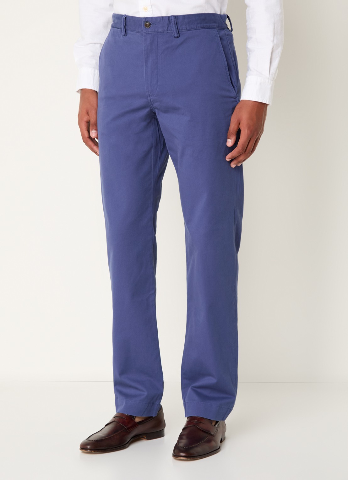 Ralph Lauren Bedford straight fit chino met stretch - detail 3 light navy / petrol
