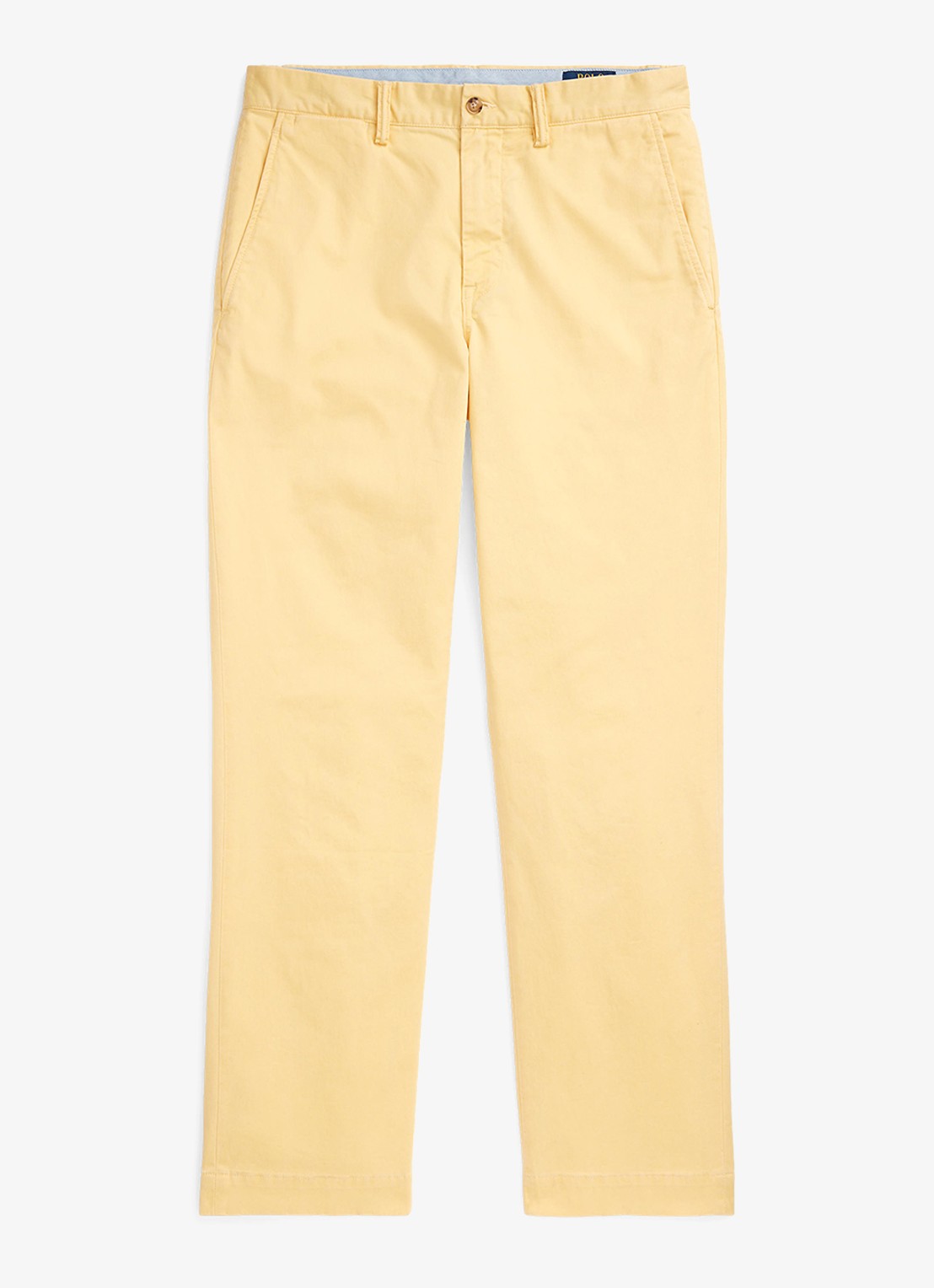 Ralph Lauren Bedford straight fit chino met stretch - voorkant 3 geel