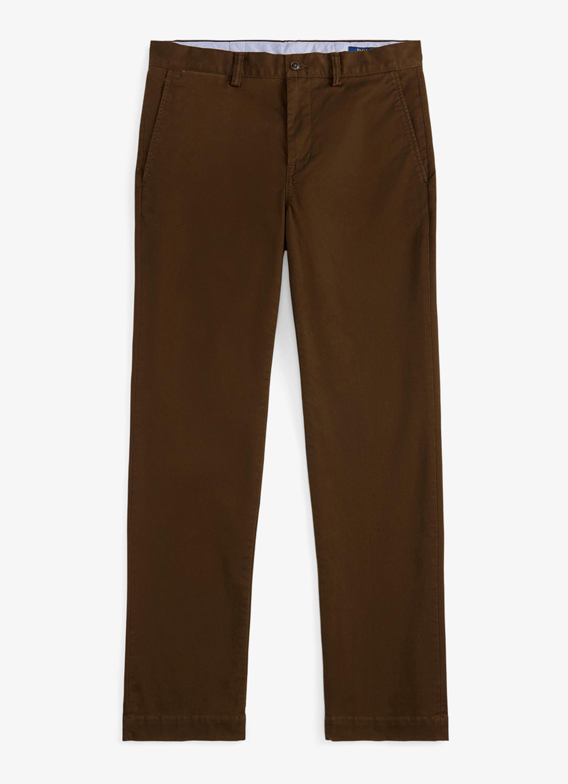 Ralph Lauren Bedford straight fit chino met stretch - voorkant 3 donkerbruin