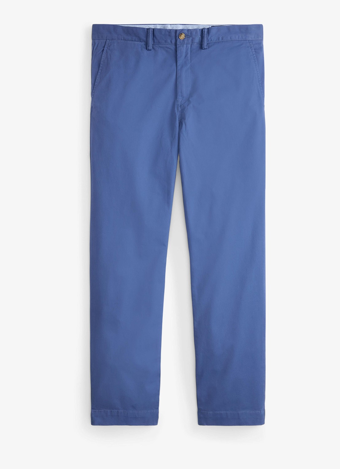 Ralph Lauren Bedford straight fit stretch chino broek - voorkant 2 old royal / blauw