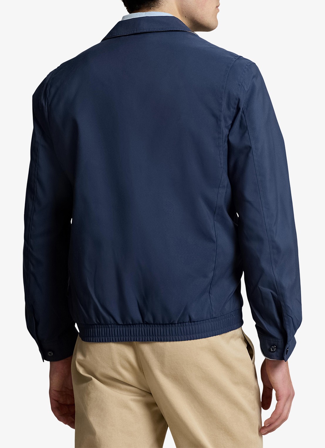 Ralph Lauren Bi-Swing jack met logo en steekzakken - achterkant 2 refined navy / blauw