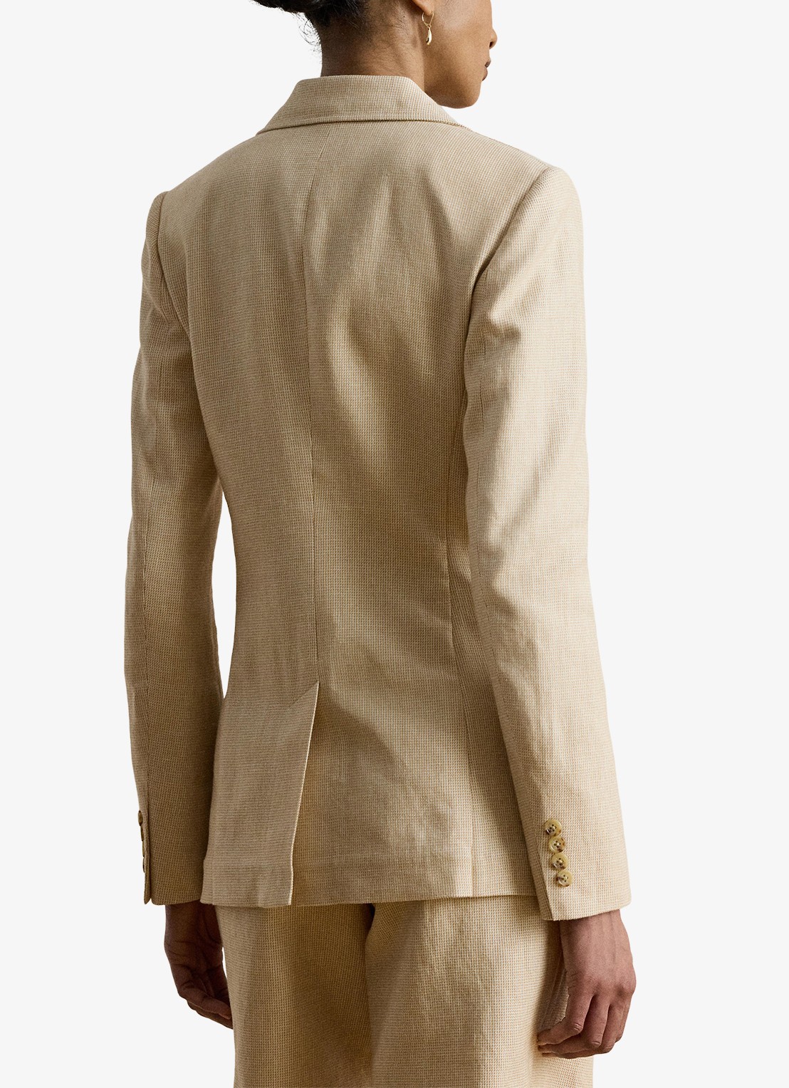Ralph Lauren Blazer met klepzakken - achterkant 3 tan/cream / crème