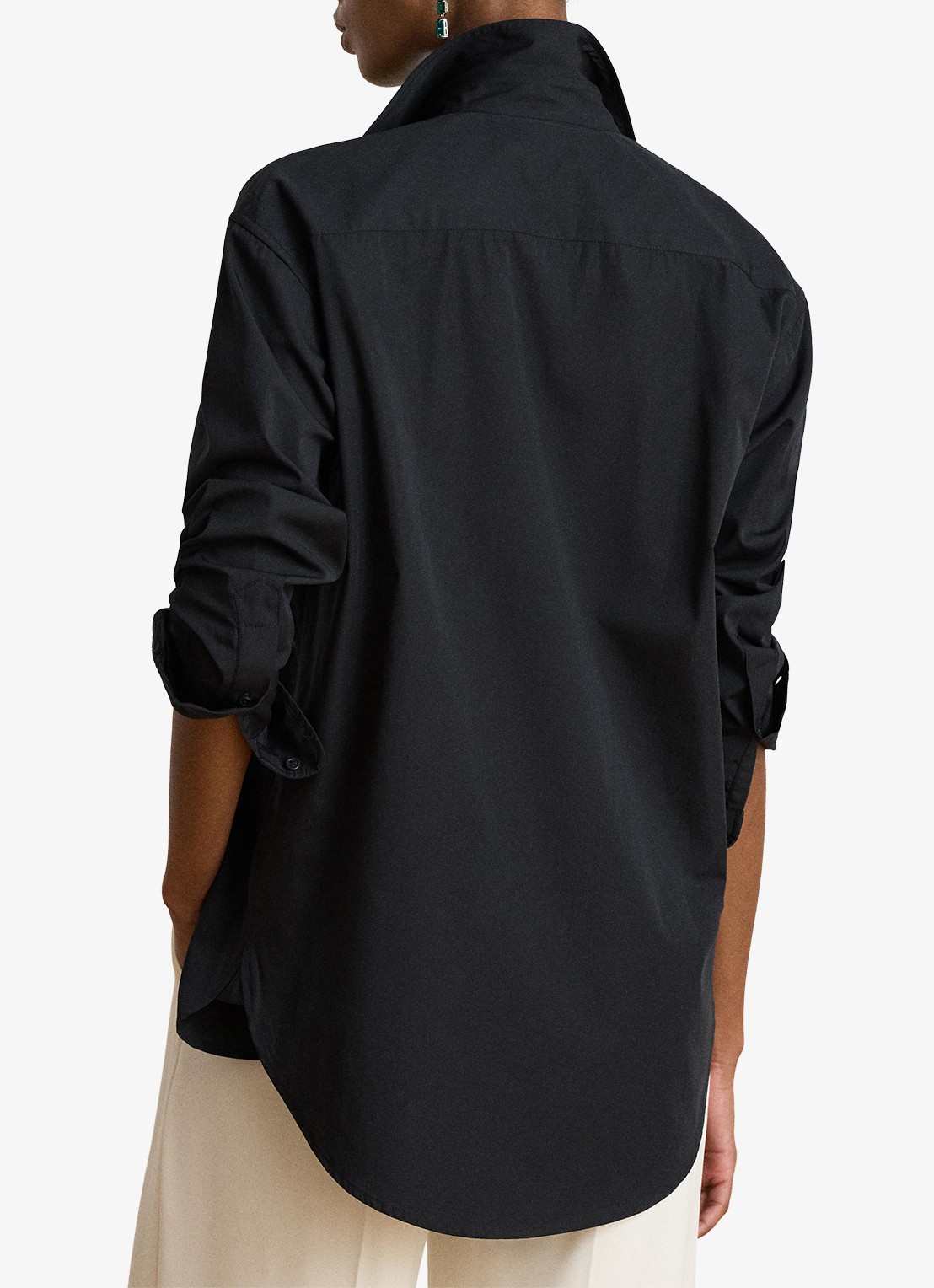 Ralph Lauren Blouse met strass - achterkant 3 zwart