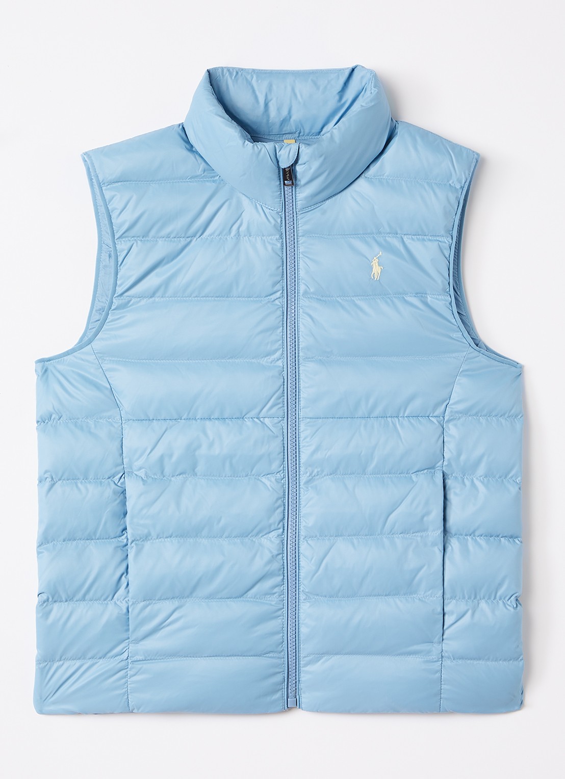 Ralph Lauren Bodywarmer met ritszakken - voorkant 2 blauw