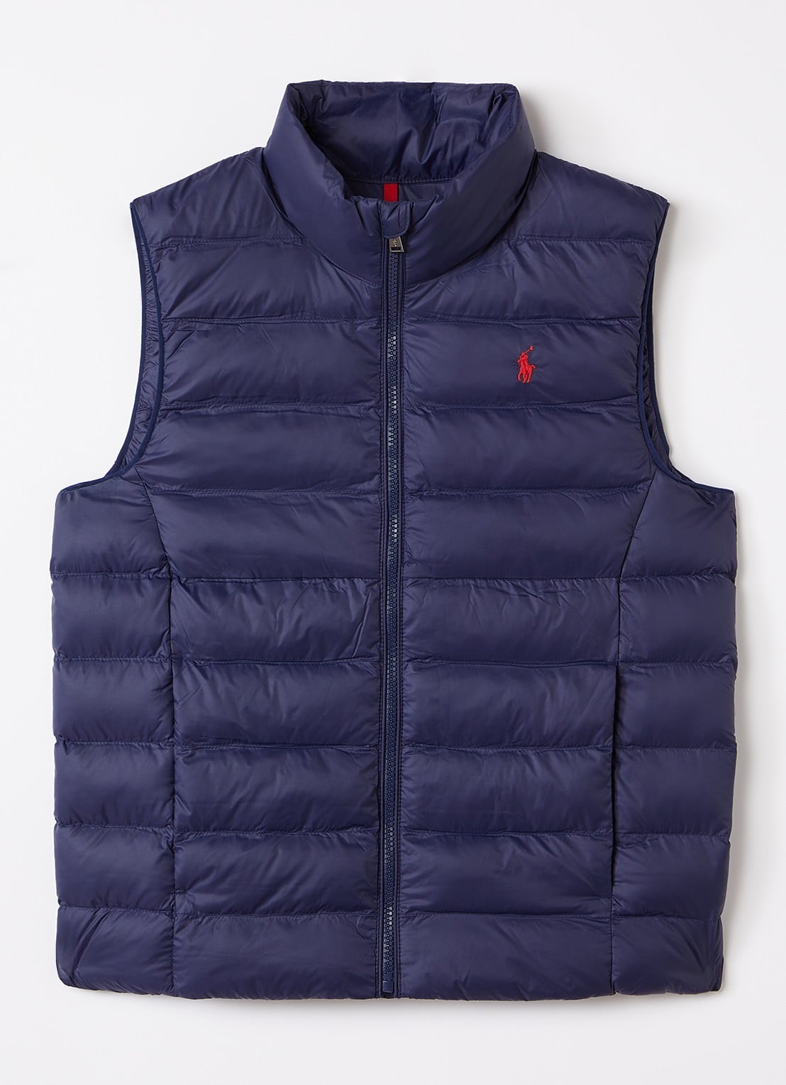Ralph Lauren Bodywarmer met ritszakken - voorkant donkerblauw