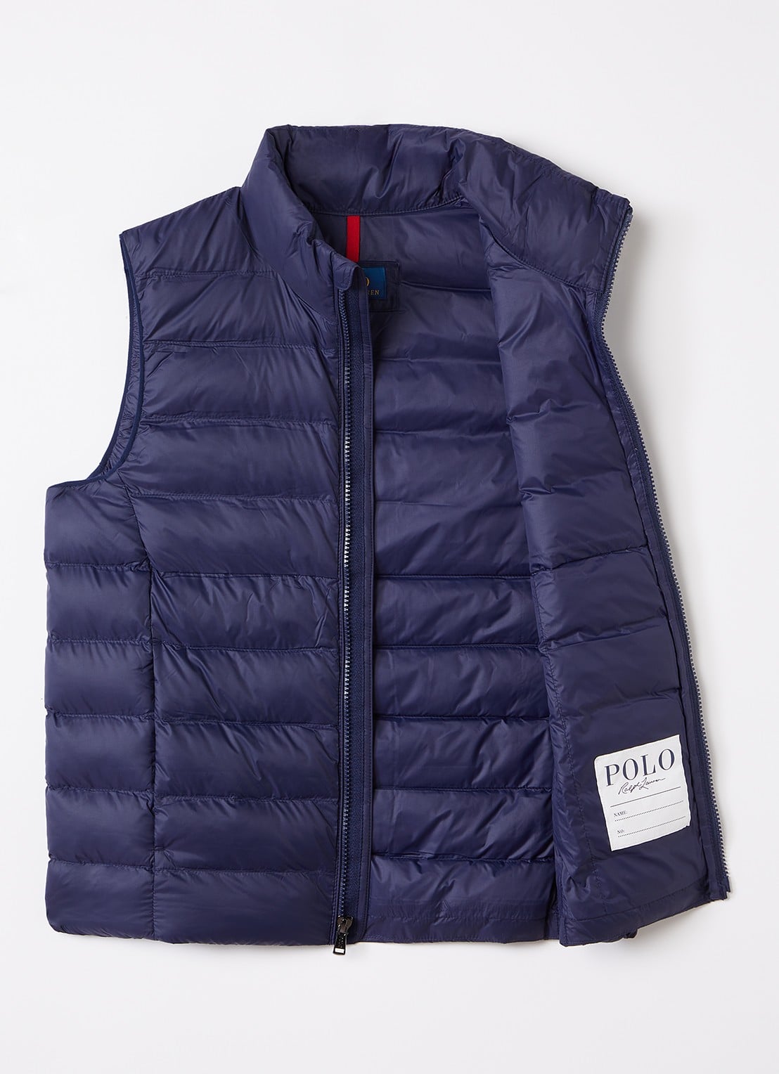 Ralph Lauren Bodywarmer met ritszakken - voorkant 2 donkerblauw