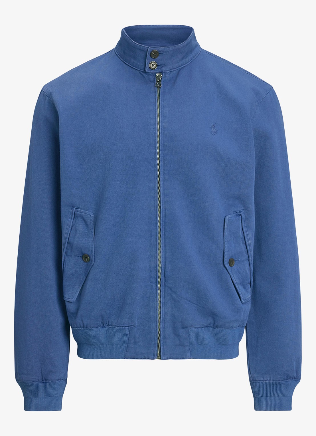 Ralph Lauren Bomberjack met logoborduring en klepzakken - voorkant 4 old royal