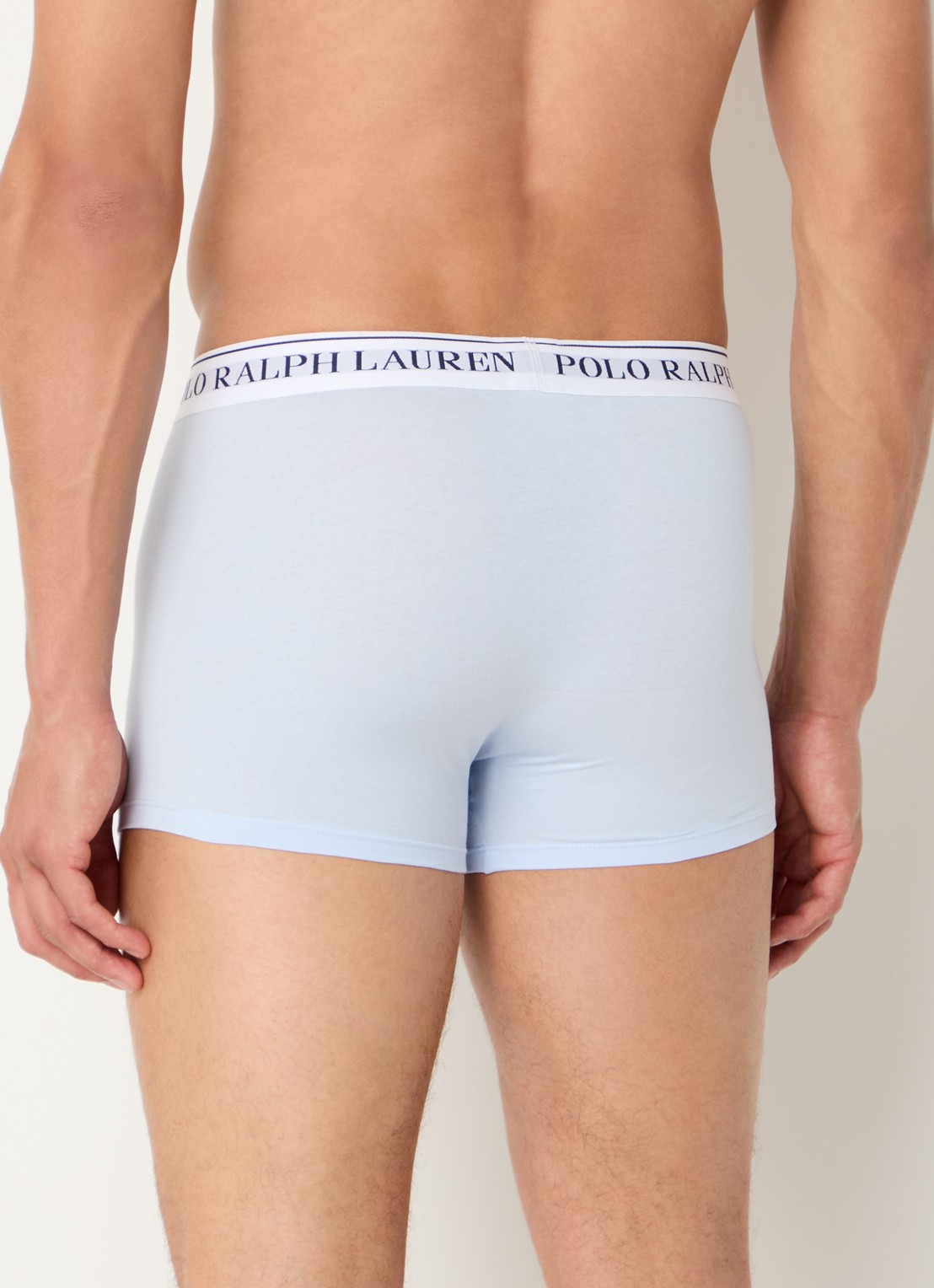 Ralph Lauren Boxershorts met logoband in 3-pack - achterkant 2 lichtroze
