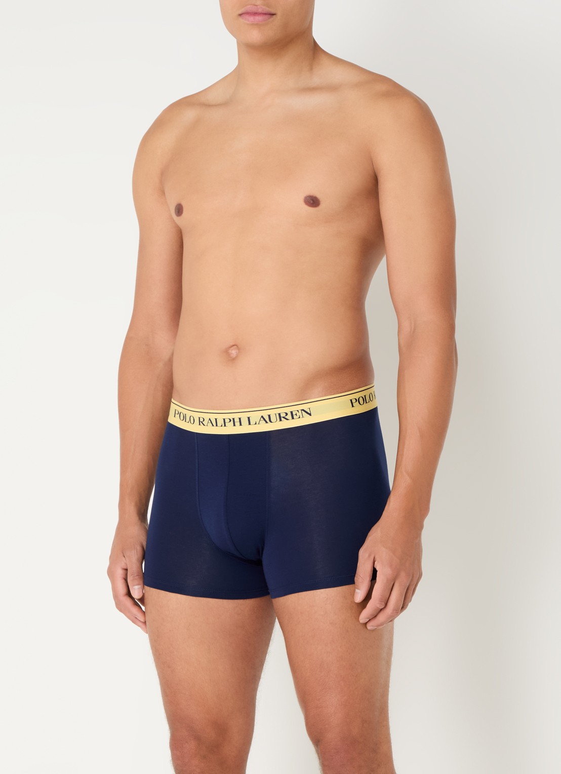 Ralph Lauren Boxershorts met logoband in 3-pack - detail 4 lichtblauw