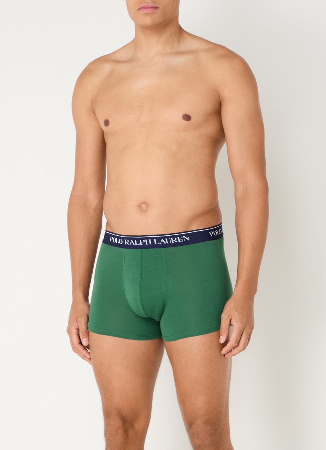 Ralph Lauren Boxershorts met logoband in 3-pack - detail zwart