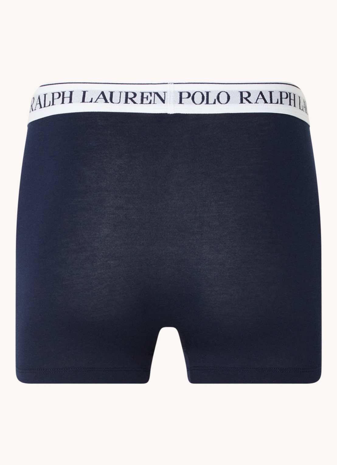 Ralph Lauren Boxershorts met logoband in 3-pack - detail 2 donkerblauw