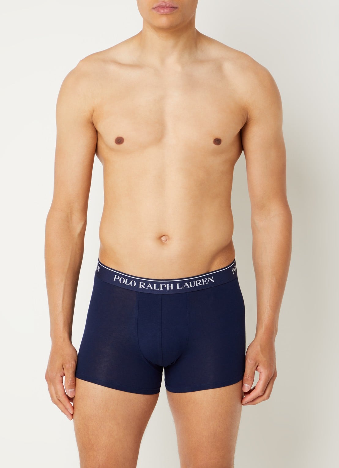 Ralph Lauren Boxershorts met logoband in 3-pack - detail 2 beige