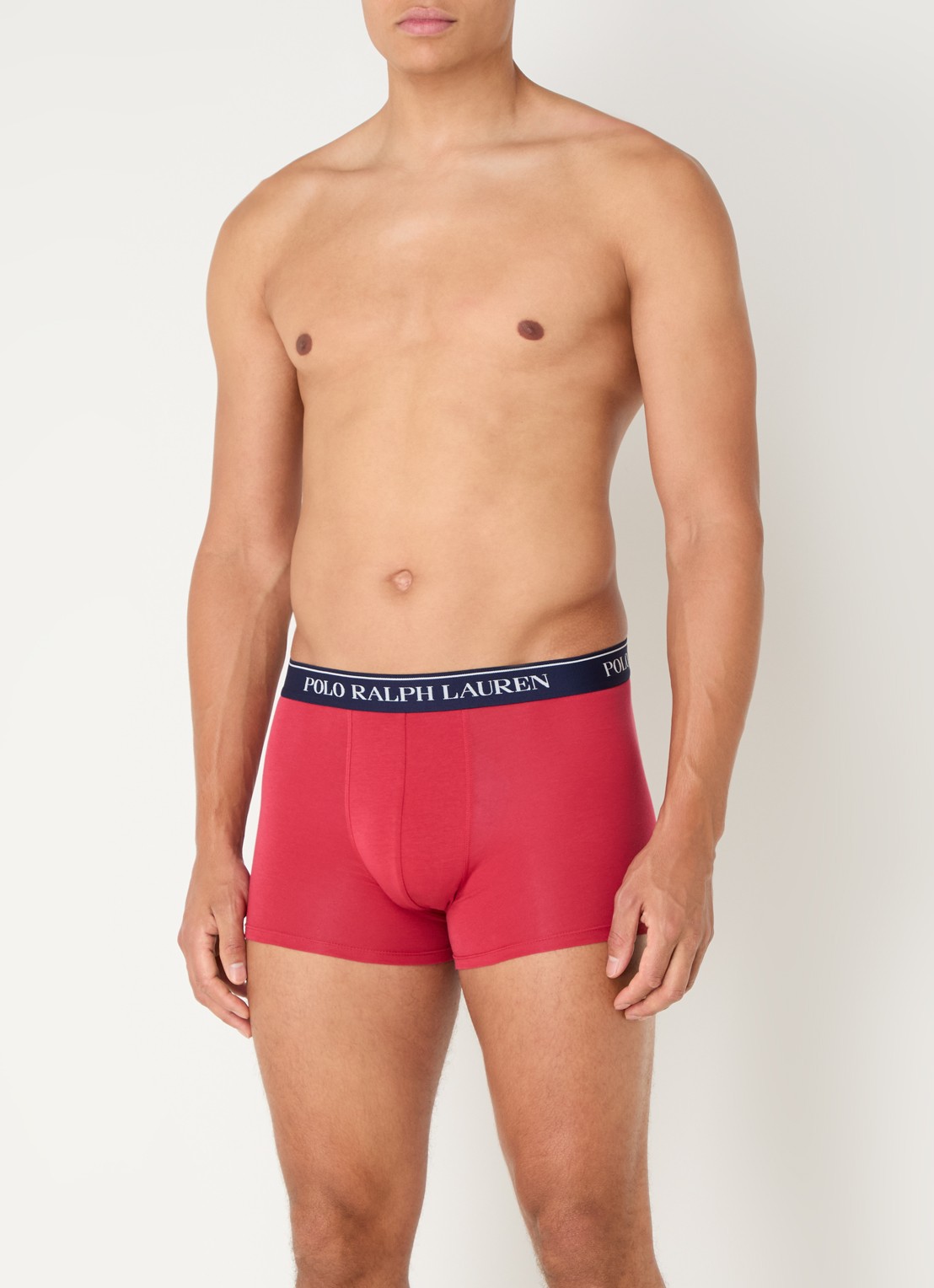 Ralph Lauren Boxershorts met logoband in 5-pack - detail 4 wit