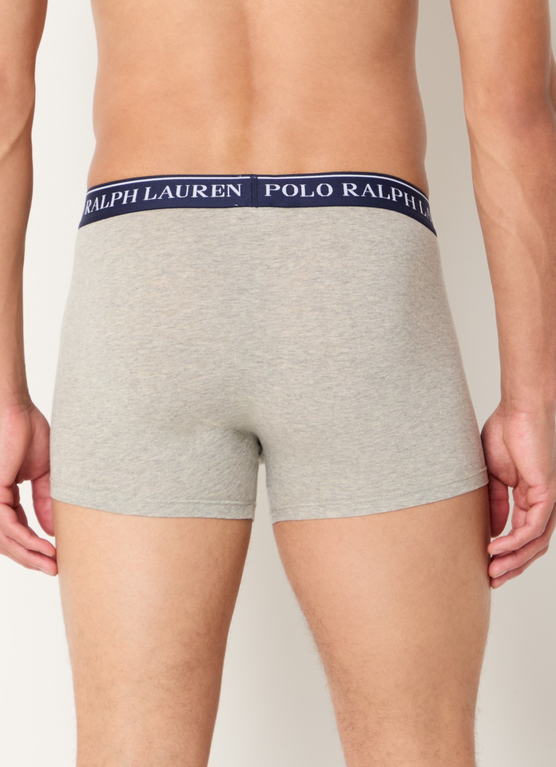 Ralph Lauren Boxershorts met logoband in 5-pack - achterkant 3 donkerblauw