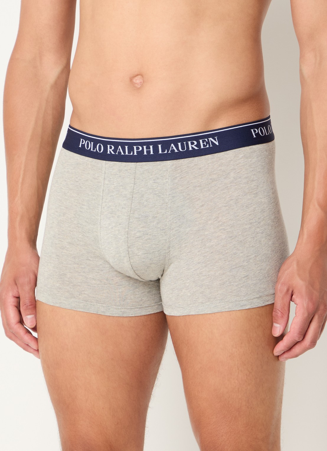 Ralph Lauren Boxershorts met logoband in 5-pack - detail 4 donkerblauw