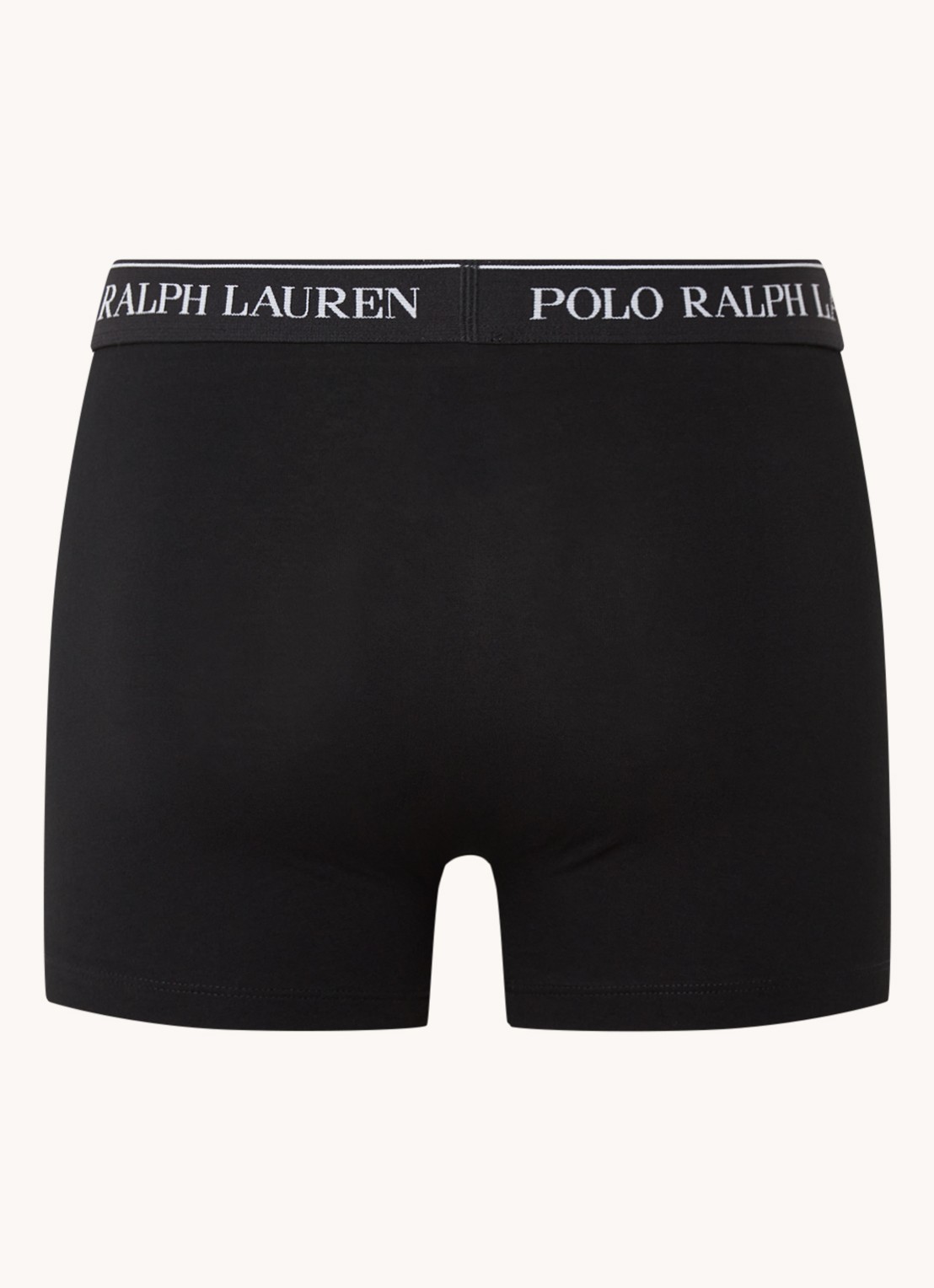 Ralph Lauren Boxershorts met logoband in 5-pack - achterkant 2 zwart