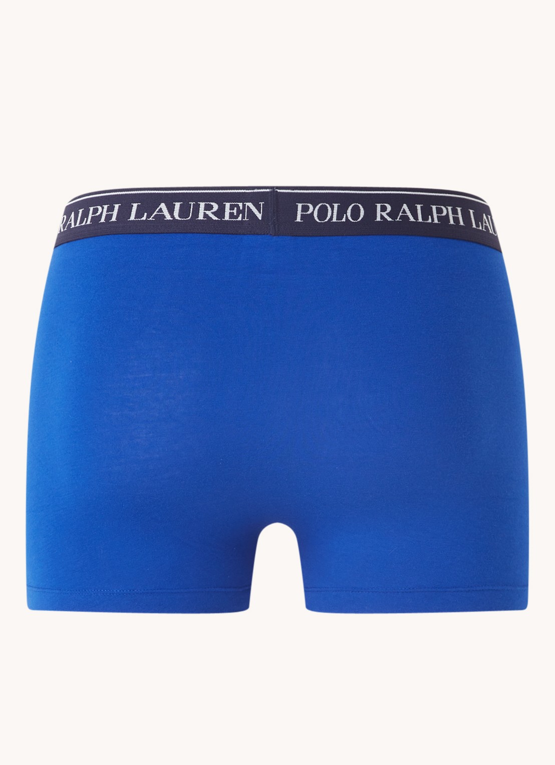 Ralph Lauren Boxershorts met logoband in 5-pack - achterkant rood