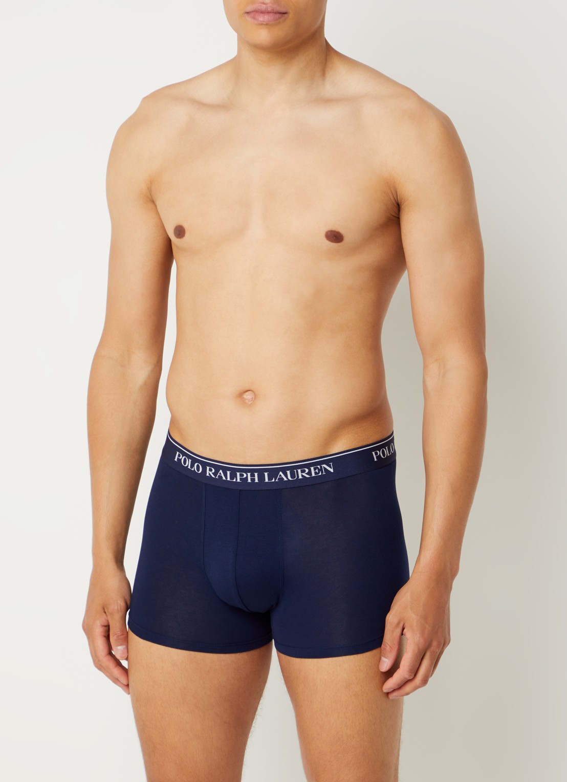 Ralph Lauren Boxershorts met logoband in 5-pack - detail 3 beige