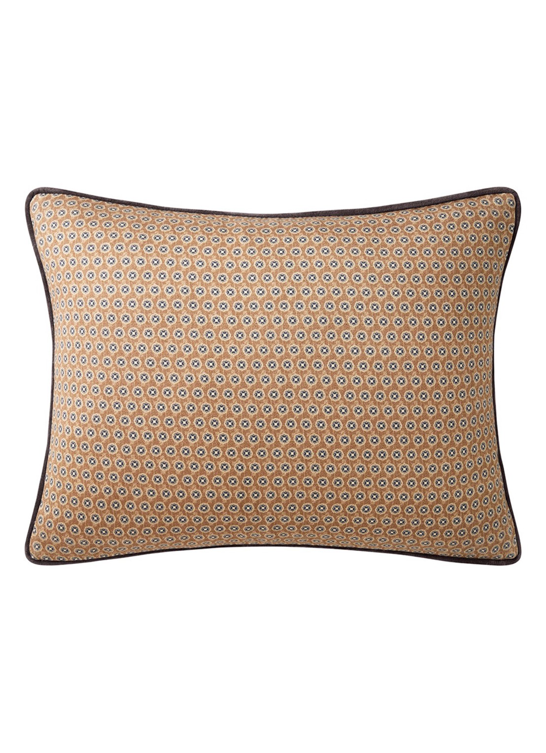 Ralph Lauren Bullard sierkussenhoes 38 x 50 cm - voorkant 2 bruin