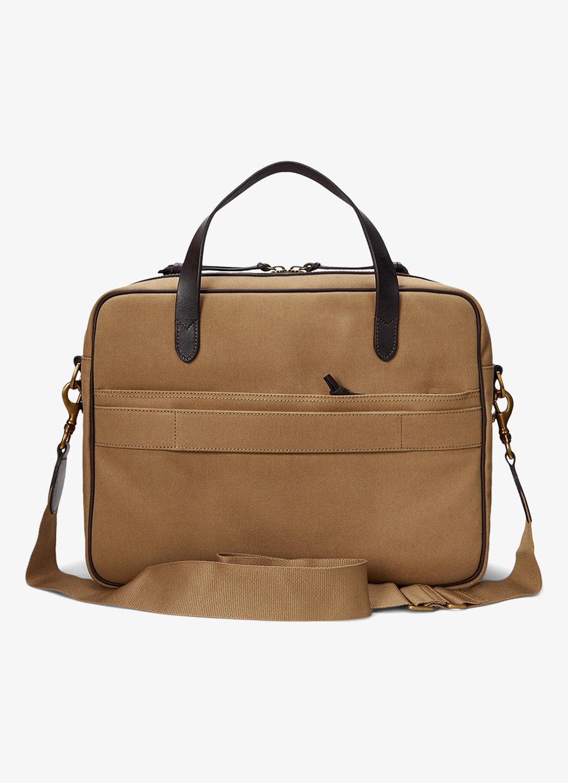 Ralph Lauren Businesstas met logo - detail 3 montana khaki/brown / khaki