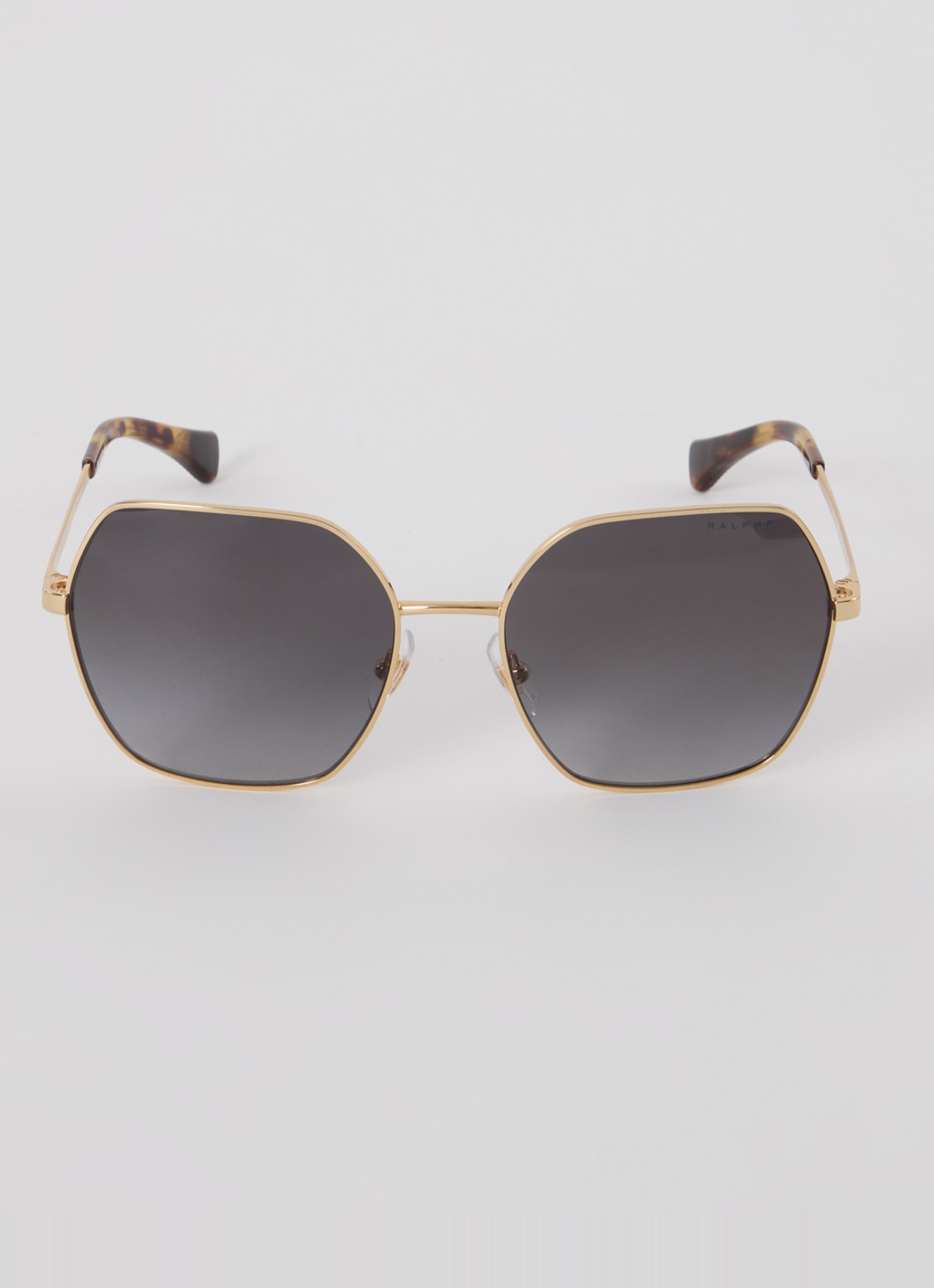 Ralph Lauren Butterfly zonnebril gepolariseerd RA4138 - detail goud