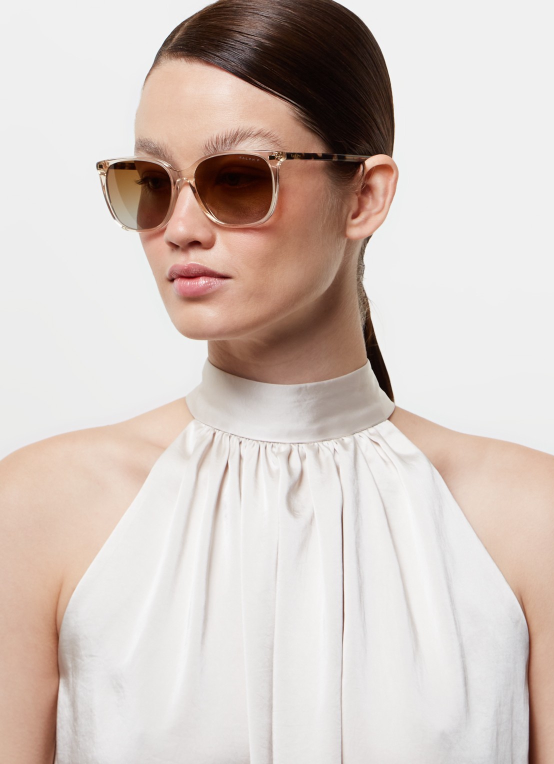Ralph Lauren Butterfly zonnebril gepolariseerd RA5293  - voorkant 5 bruin