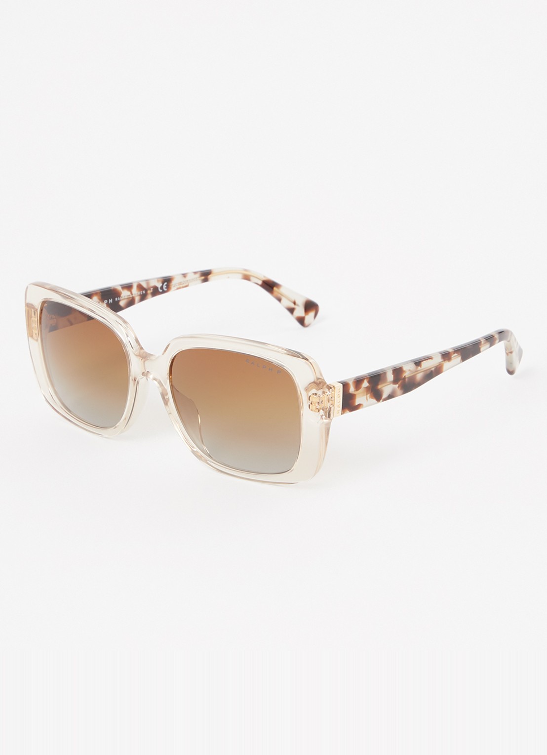 Ralph Lauren Butterfly zonnebril gepolariseerd RA5298U - voorkant 4 beige