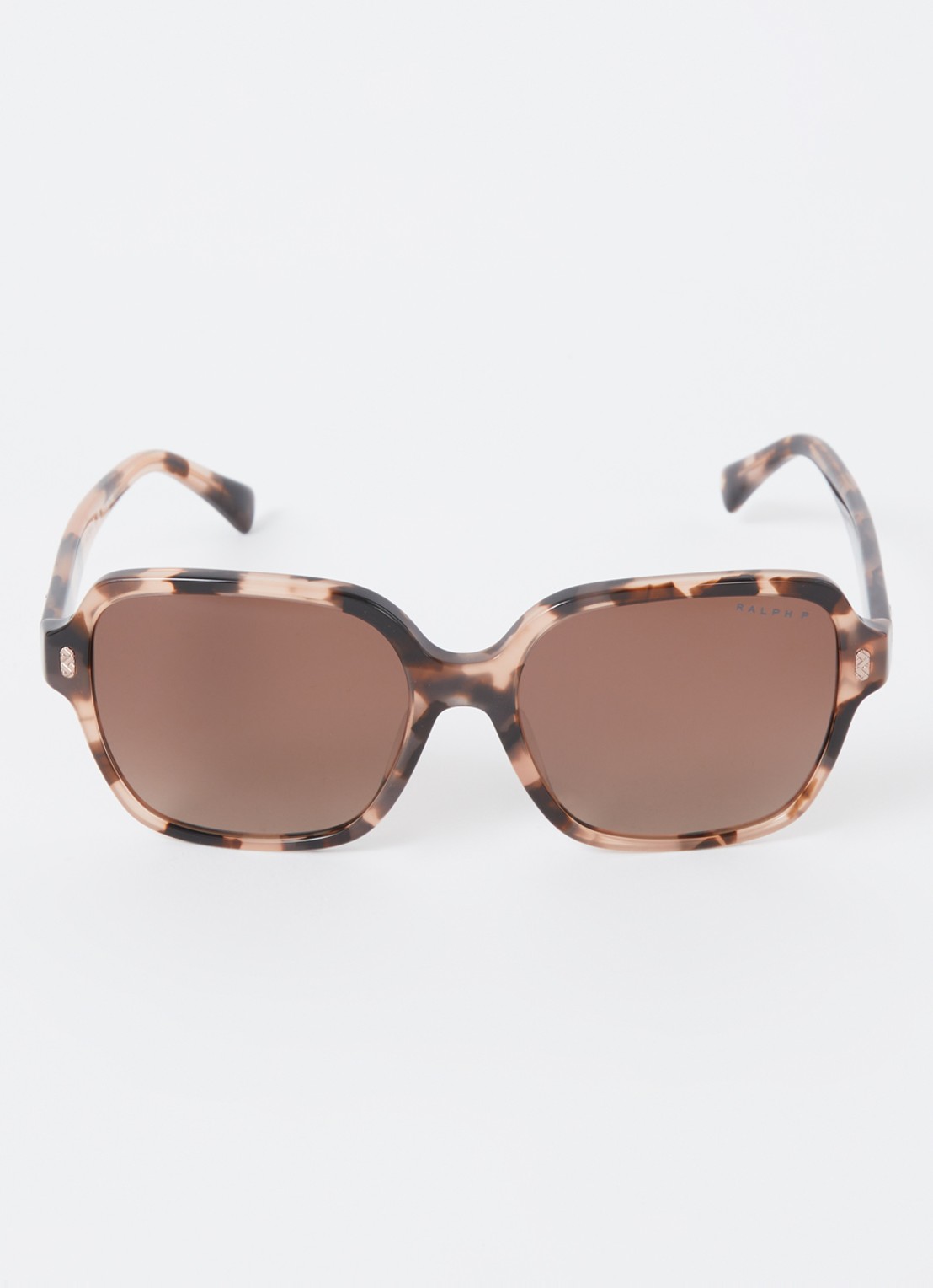 Ralph Lauren Butterfly zonnebril gepolariseerd RA5304U - detail donkerbruin