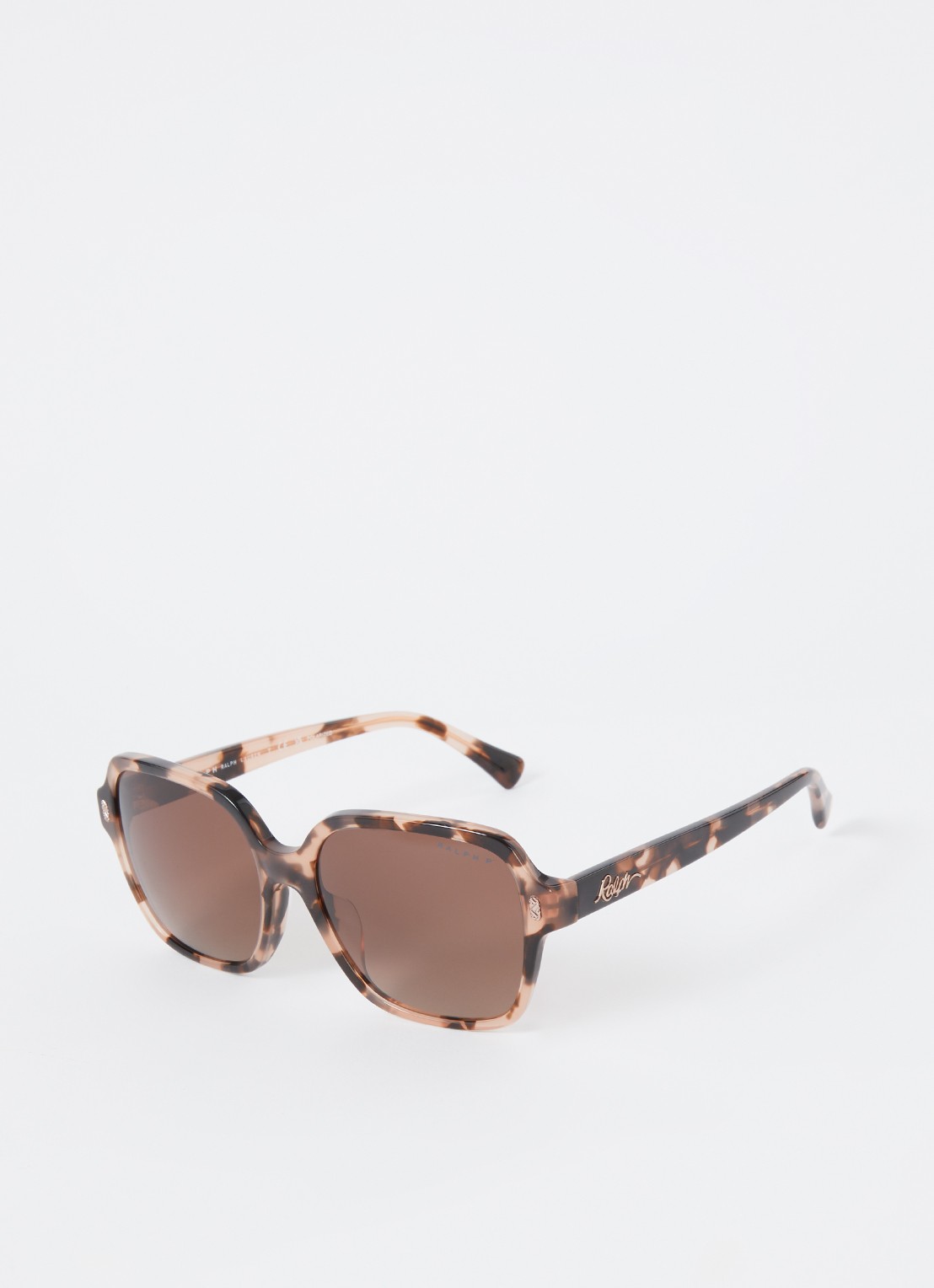 Ralph Lauren Butterfly zonnebril gepolariseerd RA5304U - voorkant 4 donkerbruin