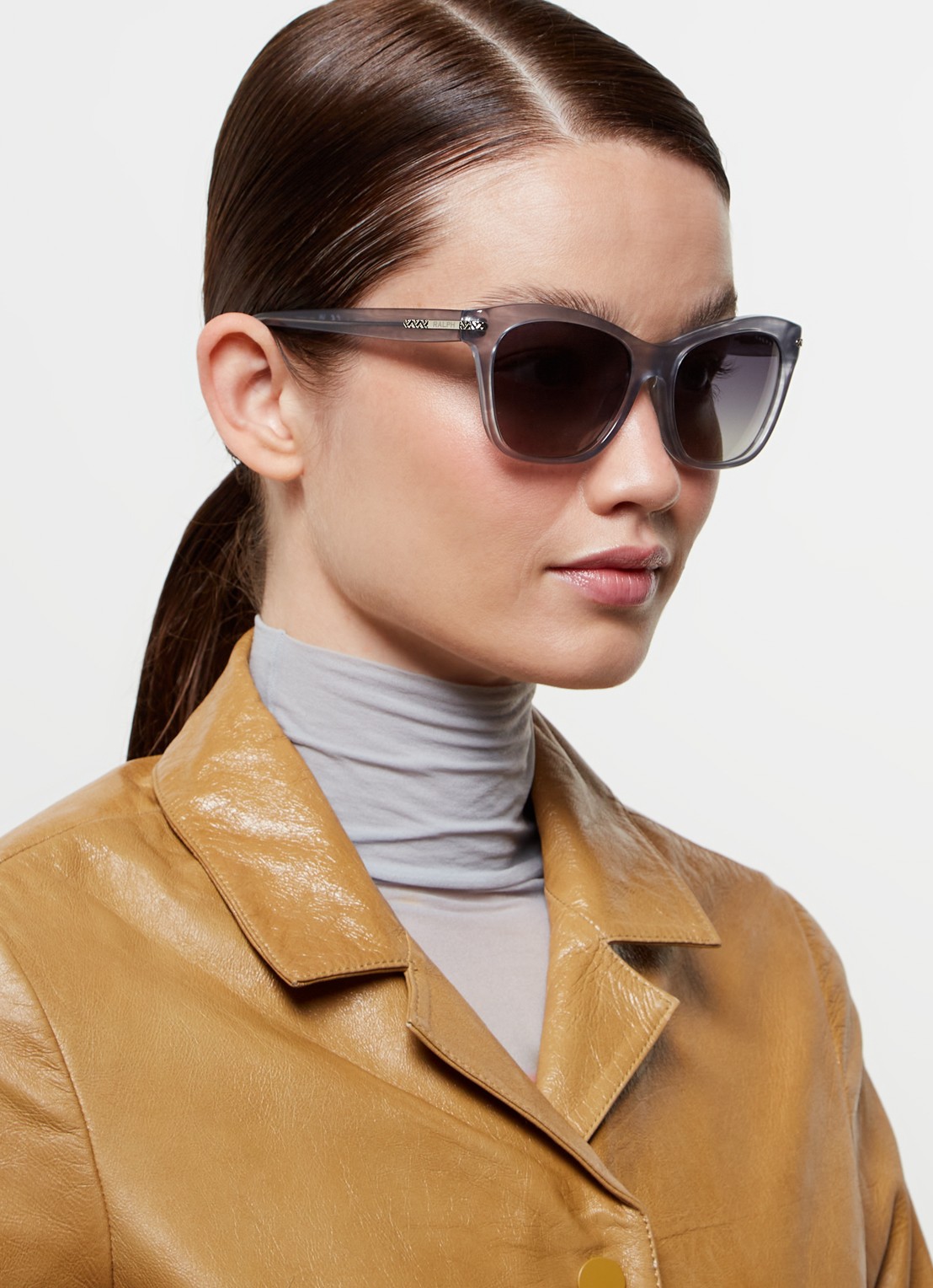 Ralph Lauren Butterfly zonnebril gepolariseerd RA5310U - voorkant 2 grijs