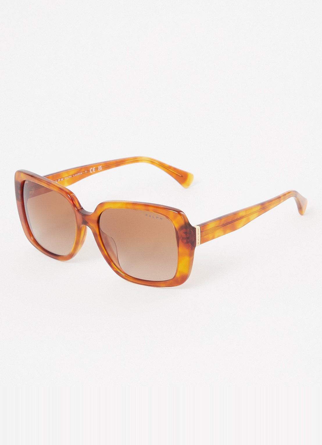 Ralph Lauren Butterfly zonnebril RA5298U - voorkant okergeel