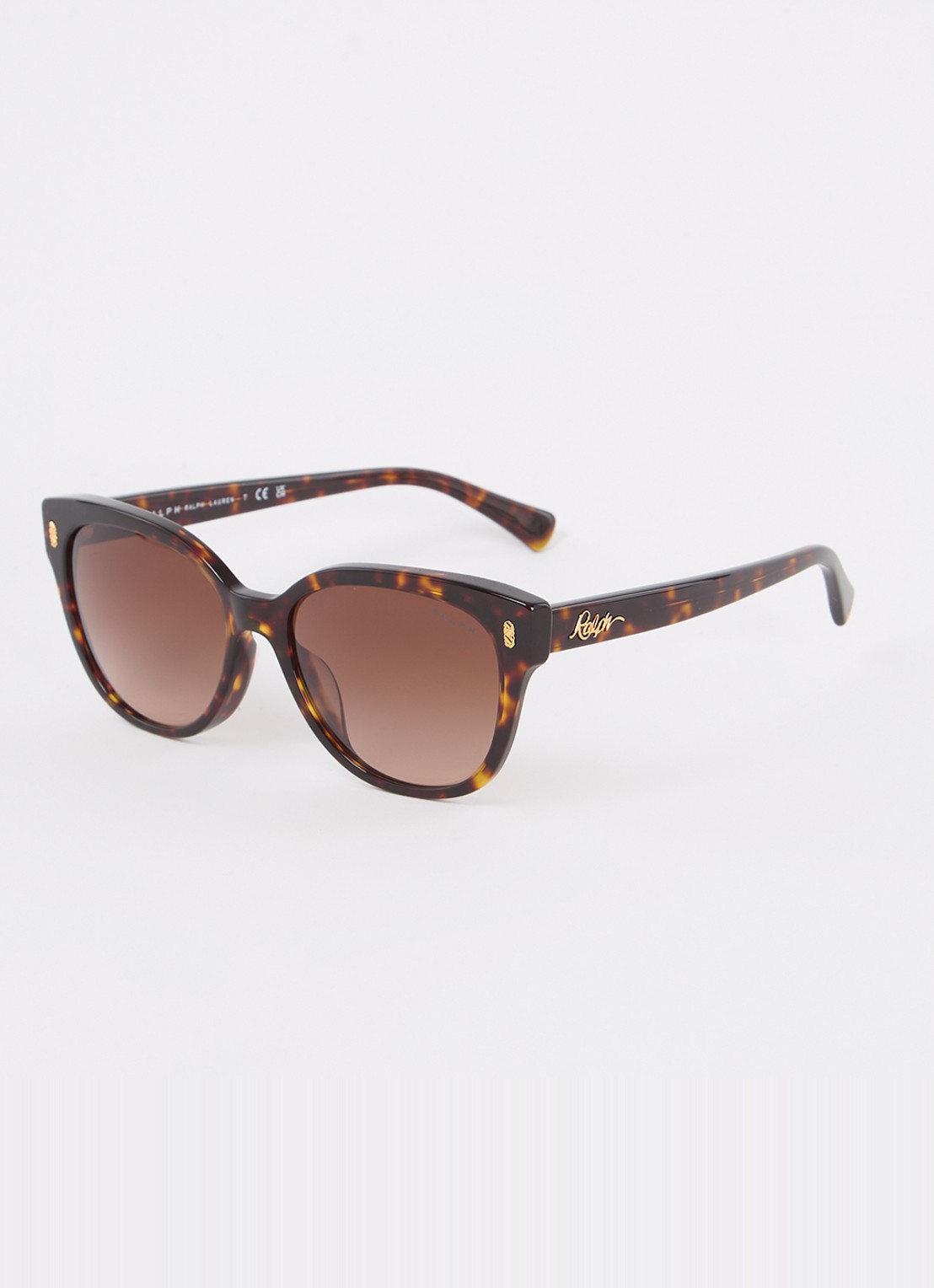 Ralph Lauren Butterfly zonnebril RA5305U  - voorkant donkerbruin