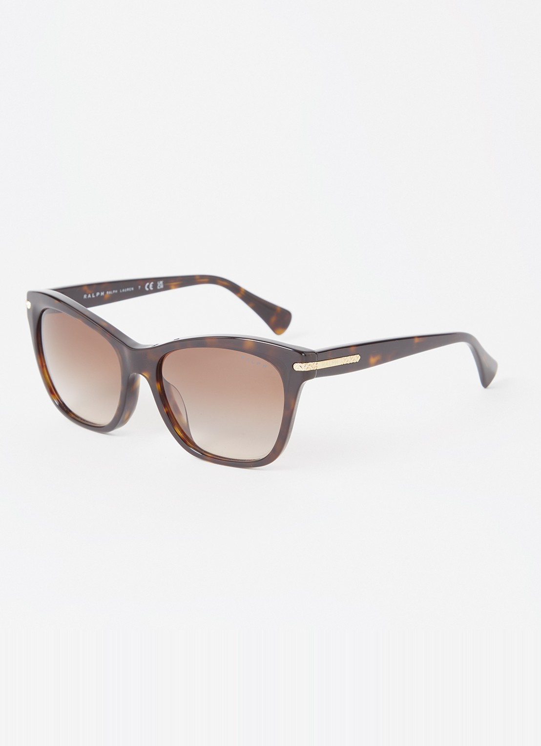 Ralph Lauren Butterfly zonnebril RA5310U - voorkant donkerbruin