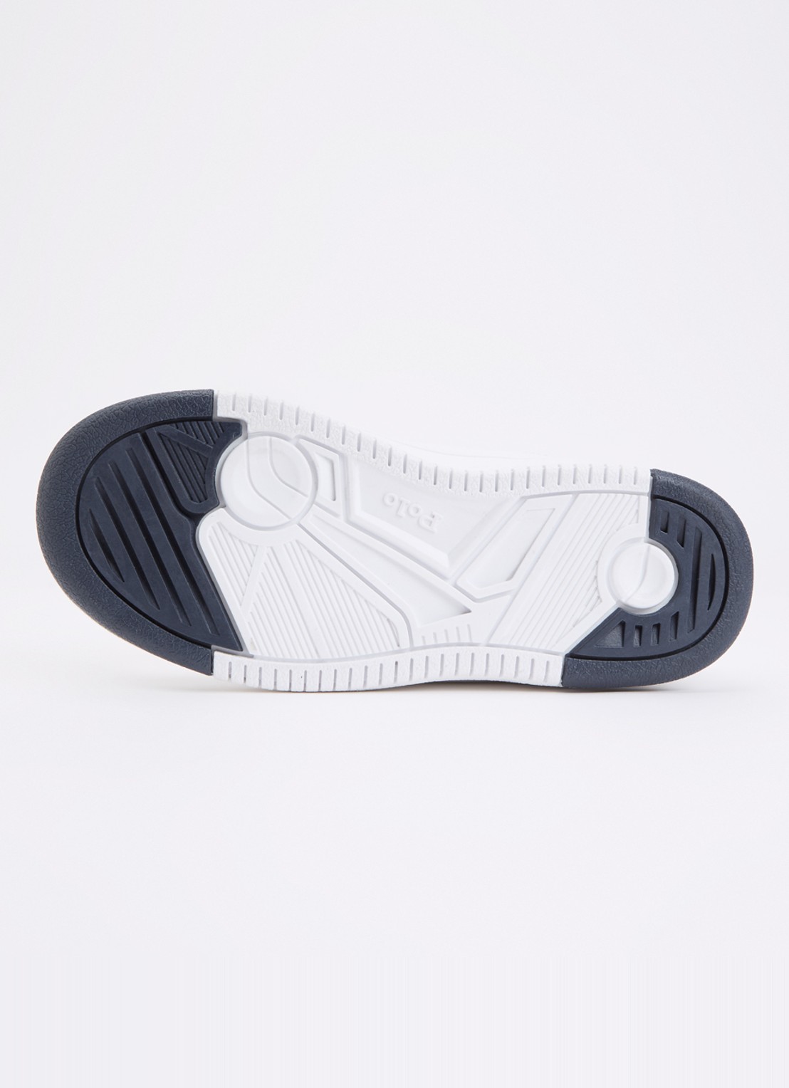Ralph Lauren C-Masters Court II sneaker met logo - detail wit