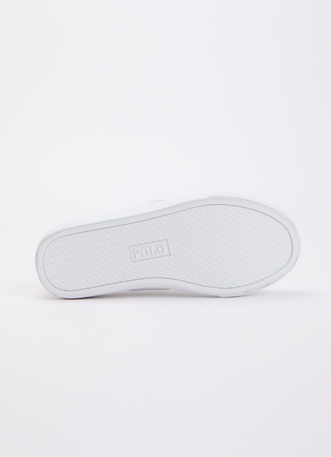 Ralph Lauren C-Ryley sneaker met logo  - detail wit