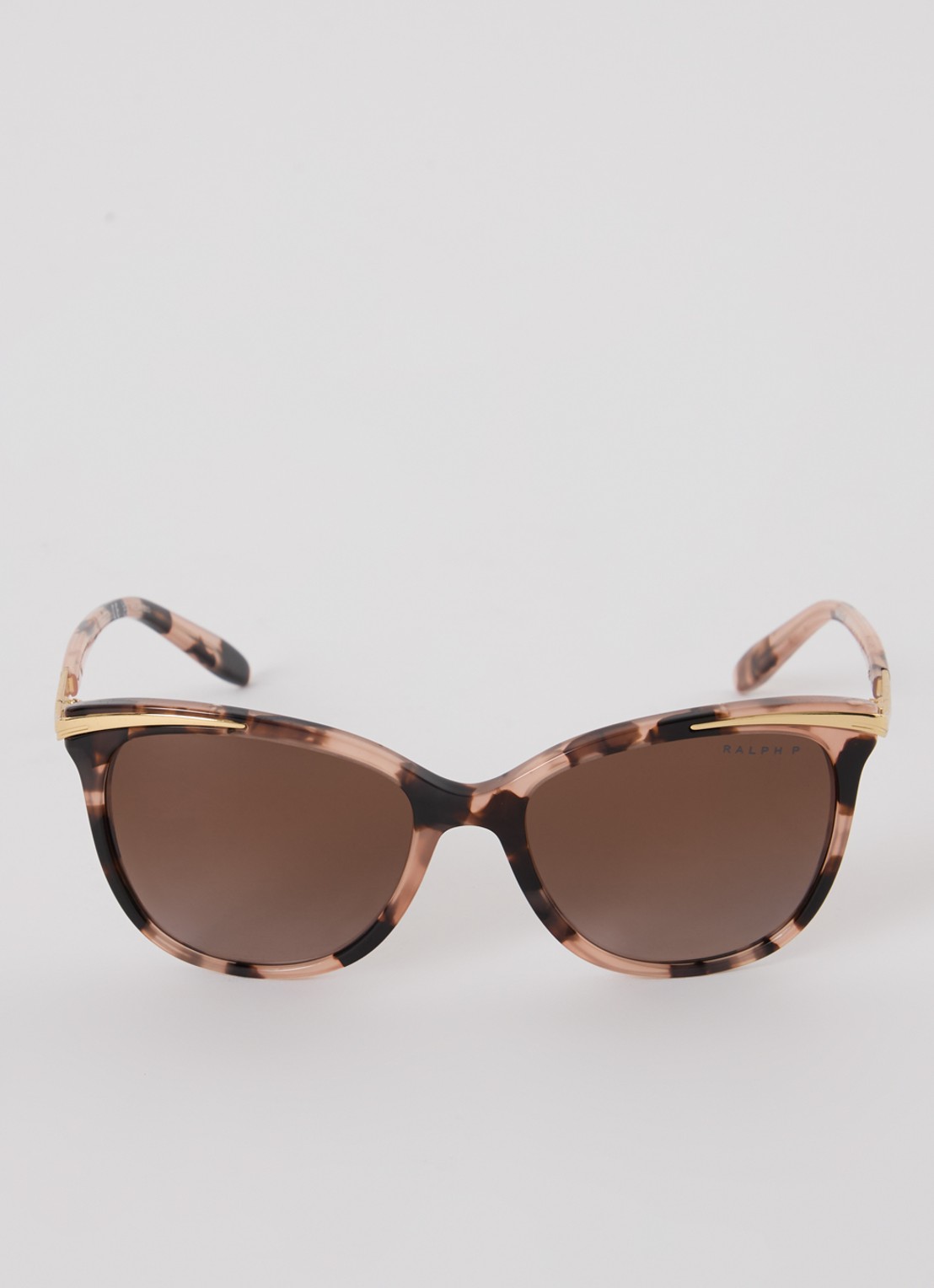 Ralph Lauren Cat Eye zonnebril gepolariseerd RA5203 - detail oudroze