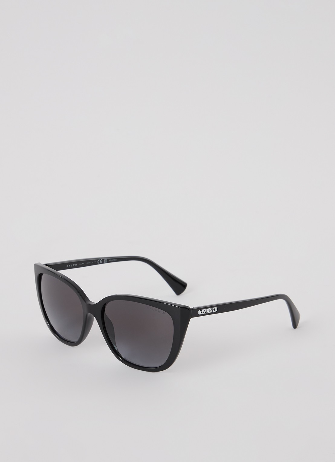 Ralph Lauren Cat Eye zonnebril gepolariseerd RA5274 - voorkant zwart