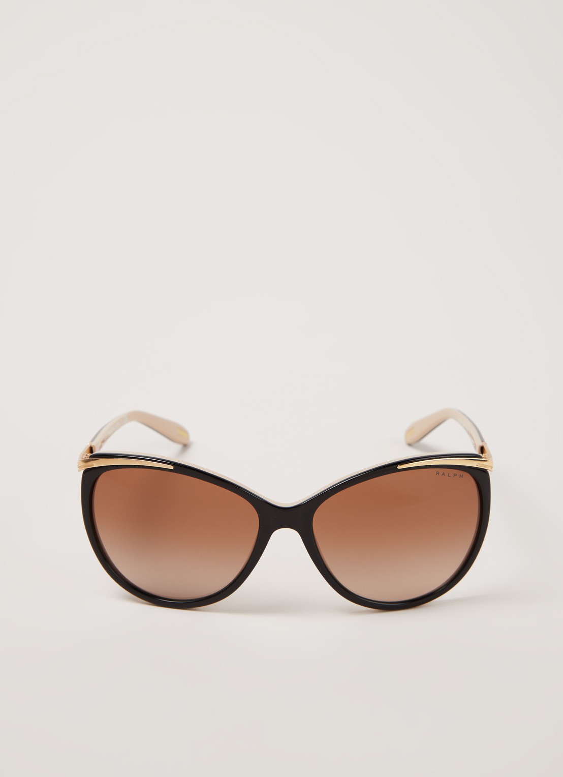 Ralph Lauren Cat Eye zonnebril RA5150 - voorkant 2 zwart