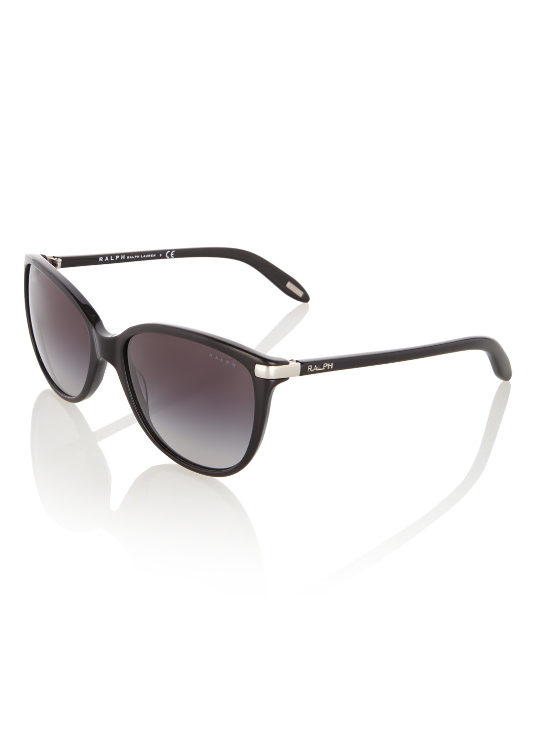 Ralph Lauren Cat Eye zonnebril RA5160 - voorkant zwart