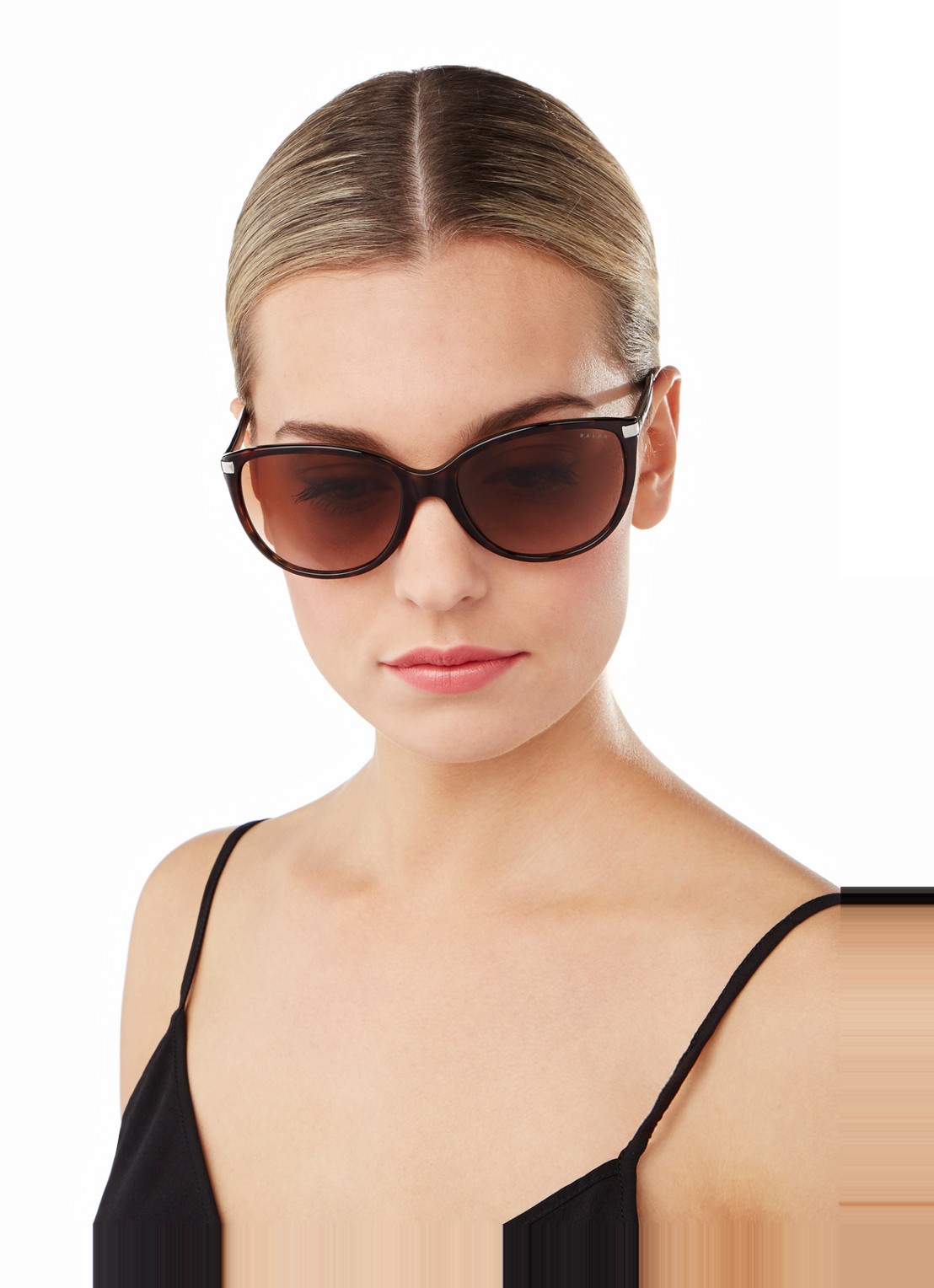 Ralph Lauren Cat Eye zonnebril RA5160 - voorkant 2 bruin