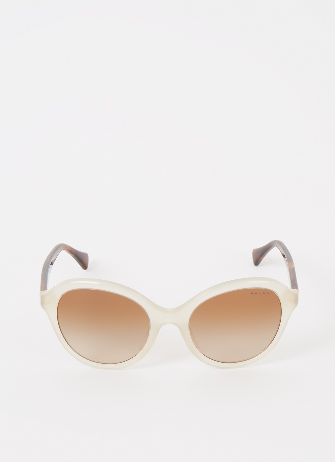 Ralph Lauren Cat Eye zonnebril RA5286U - voorkant 2 ivoor