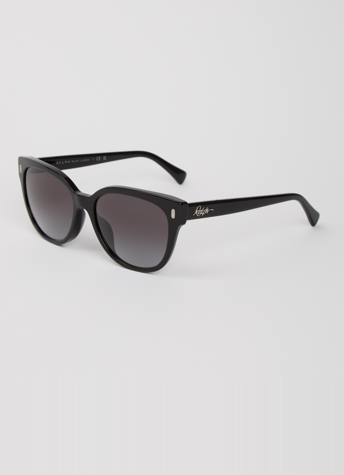 Ralph Lauren Cat Eye zonnebril RA5305U - voorkant zwart
