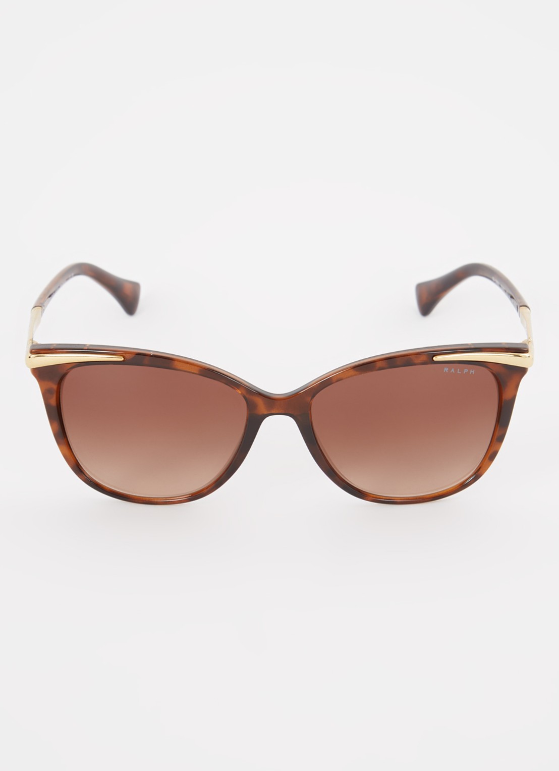 Ralph Lauren Cat eye zonnebril RA5309U - detail 3 donkerbruin