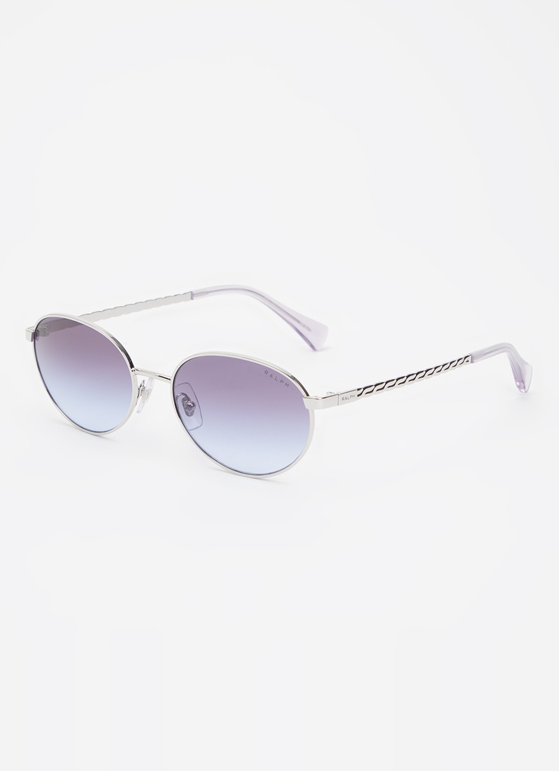 Ralph Lauren Cat Eye zonnebril RA5338U - voorkant donkerblauw