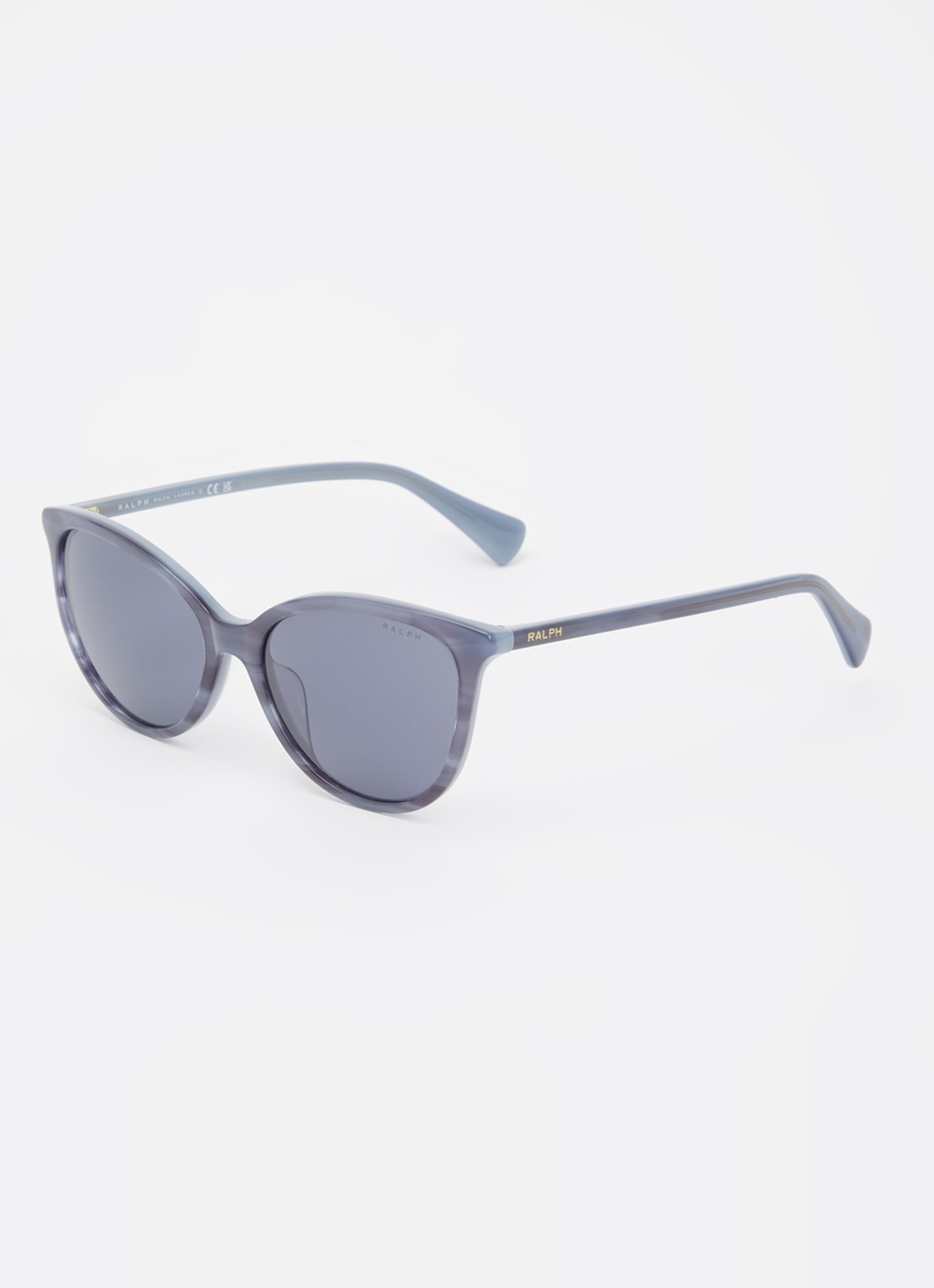 Ralph Lauren Cat Eye zonnebril RA5339U - voorkant blauwgrijs
