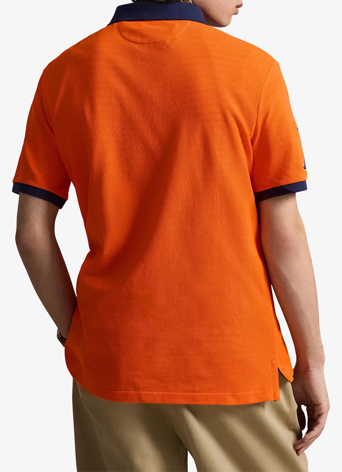 Ralph Lauren Classic fit polo met logoborduring - achterkant sailing oranje-36ph