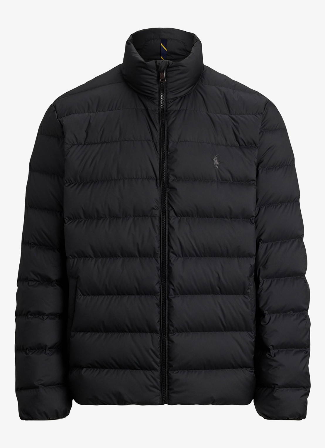 Ralph Lauren Colden gewatteerd jack met donsvulling en steekzakken - voorkant 5 polo black / zwart