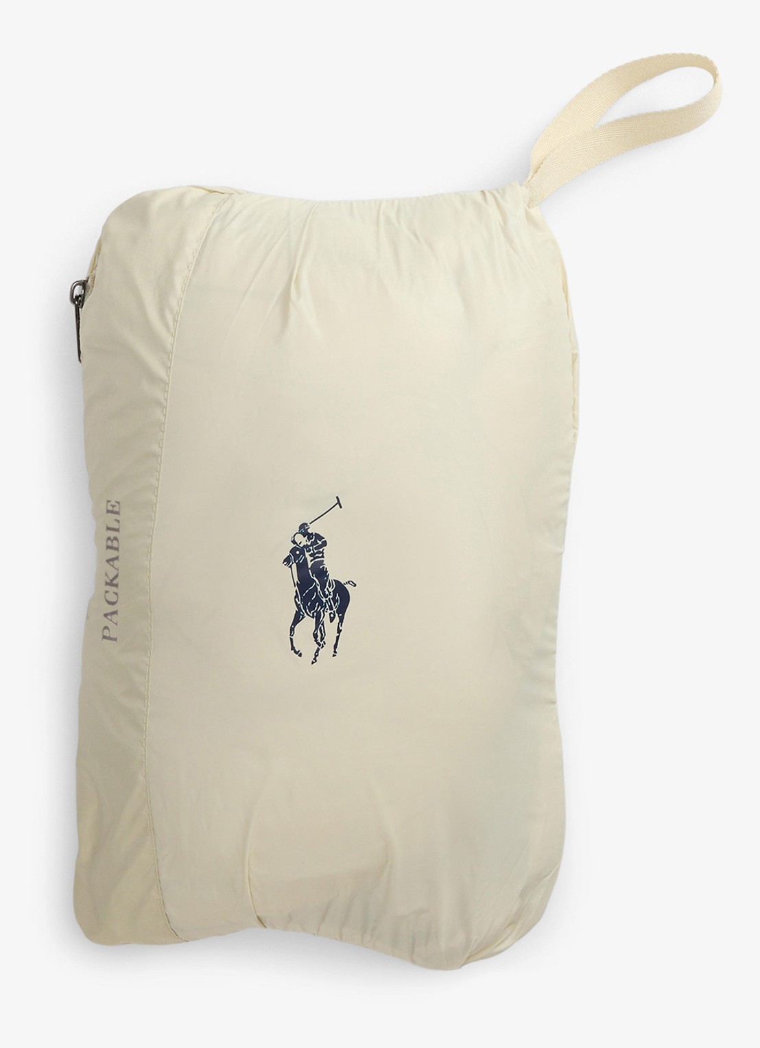 Ralph Lauren Colden opvouwbare bodywarmer met donsvulling en waterafstotende coating - detail 6 basic sand / zand